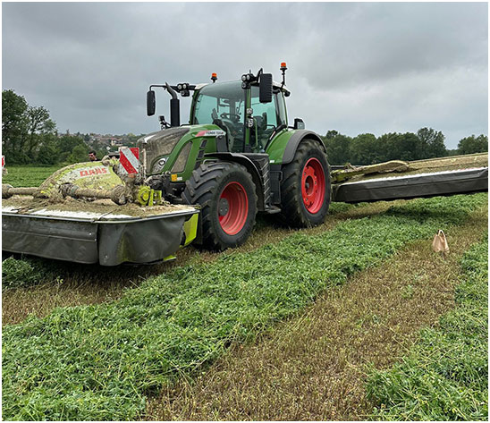 Exploitation agricole à Moncontour
